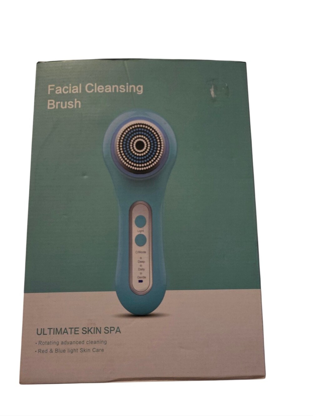 Electric Facial Cleansing Brush - White
